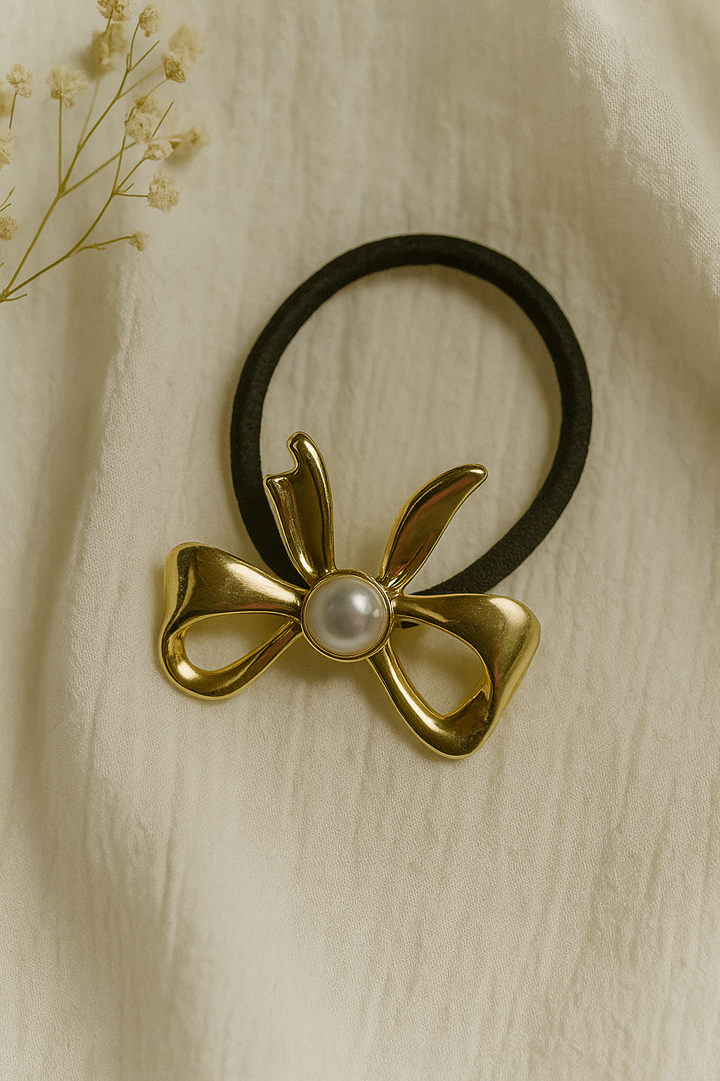 Metal hair tie