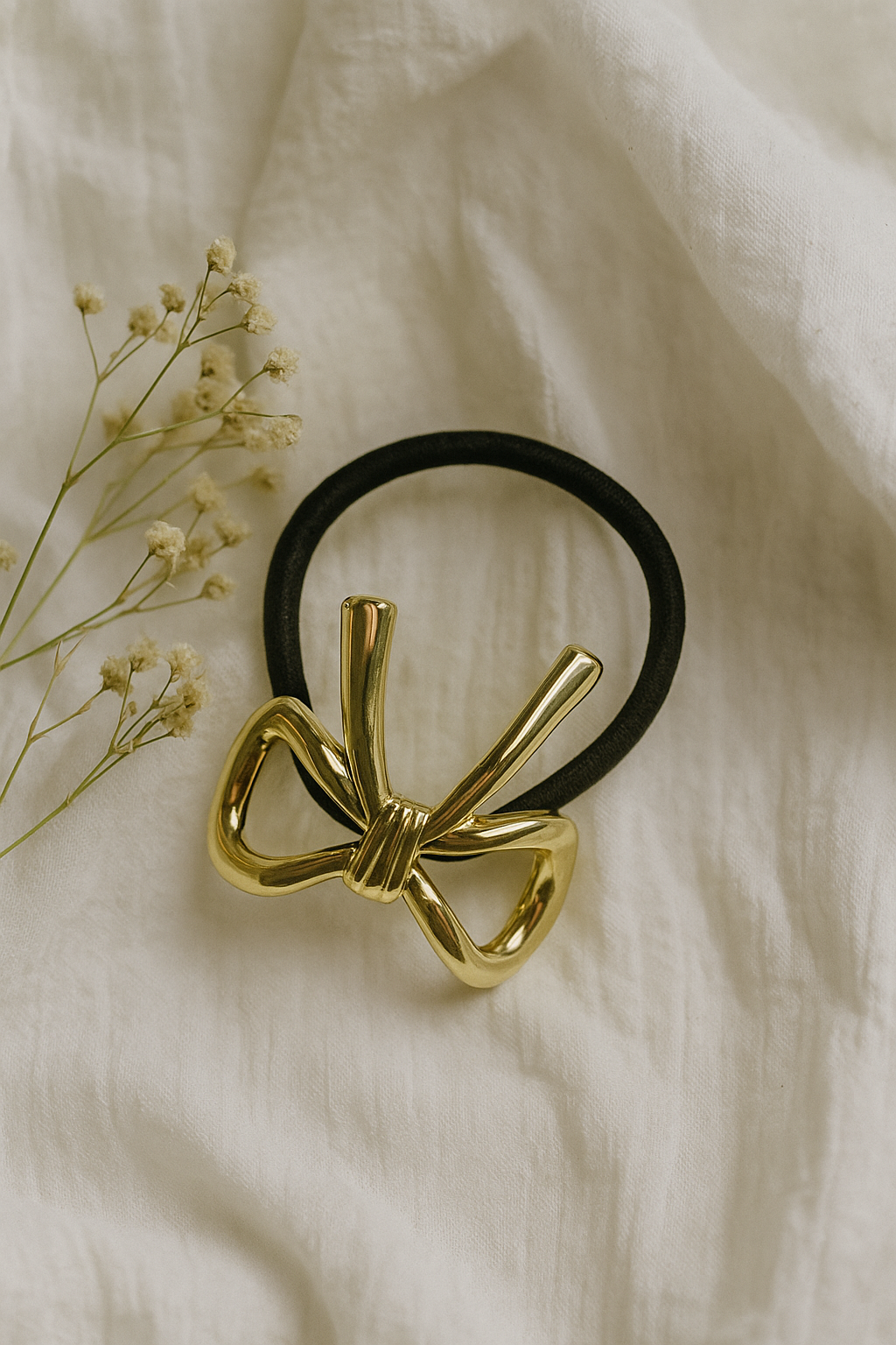 Metal hair tie